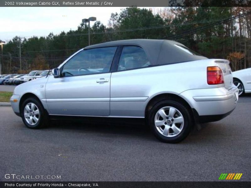 Reflex Silver Metallic / Grey 2002 Volkswagen Cabrio GLX