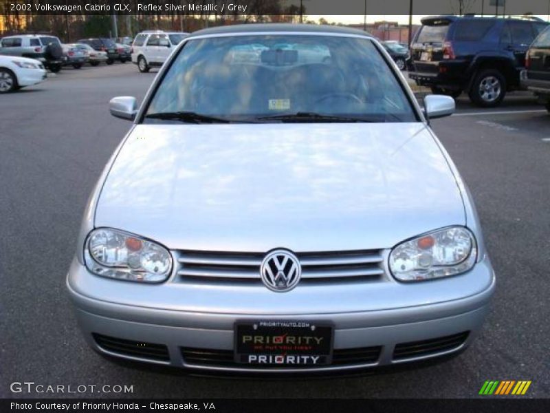 Reflex Silver Metallic / Grey 2002 Volkswagen Cabrio GLX