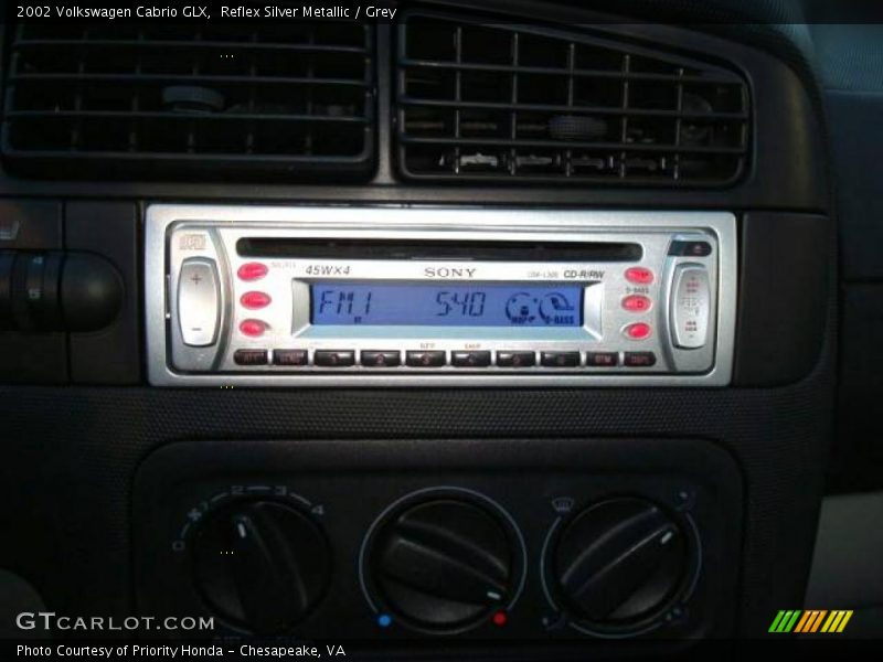 Reflex Silver Metallic / Grey 2002 Volkswagen Cabrio GLX