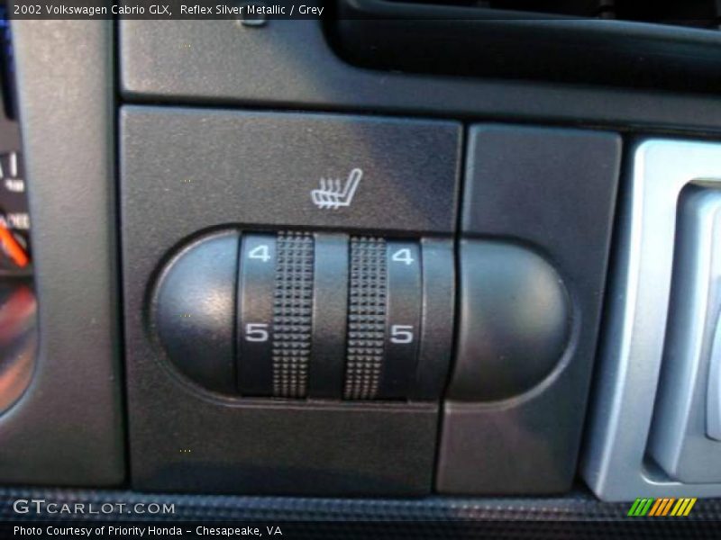 Reflex Silver Metallic / Grey 2002 Volkswagen Cabrio GLX