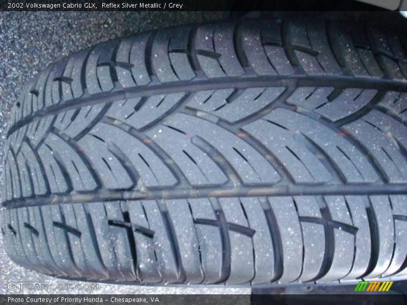 Reflex Silver Metallic / Grey 2002 Volkswagen Cabrio GLX