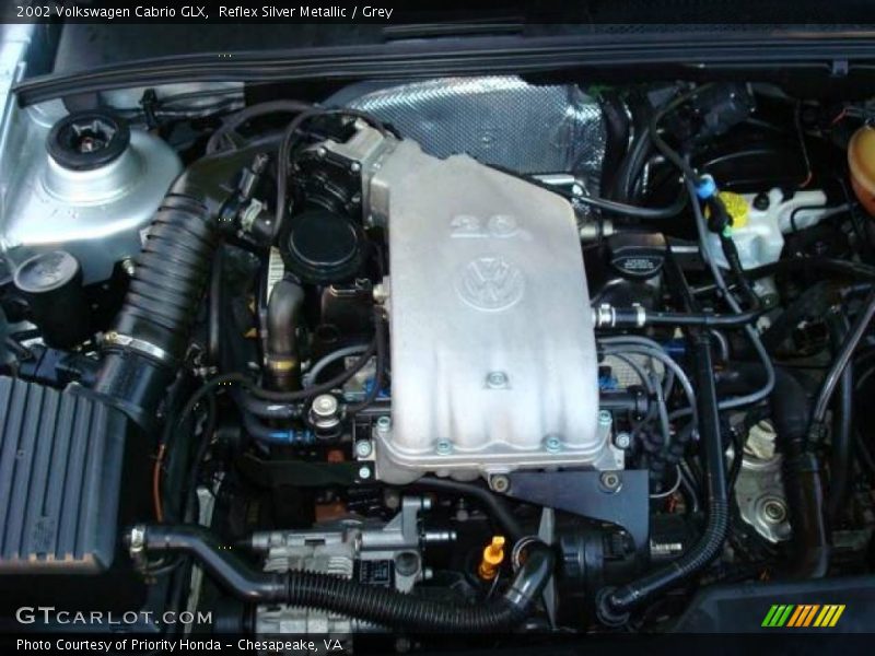 Reflex Silver Metallic / Grey 2002 Volkswagen Cabrio GLX