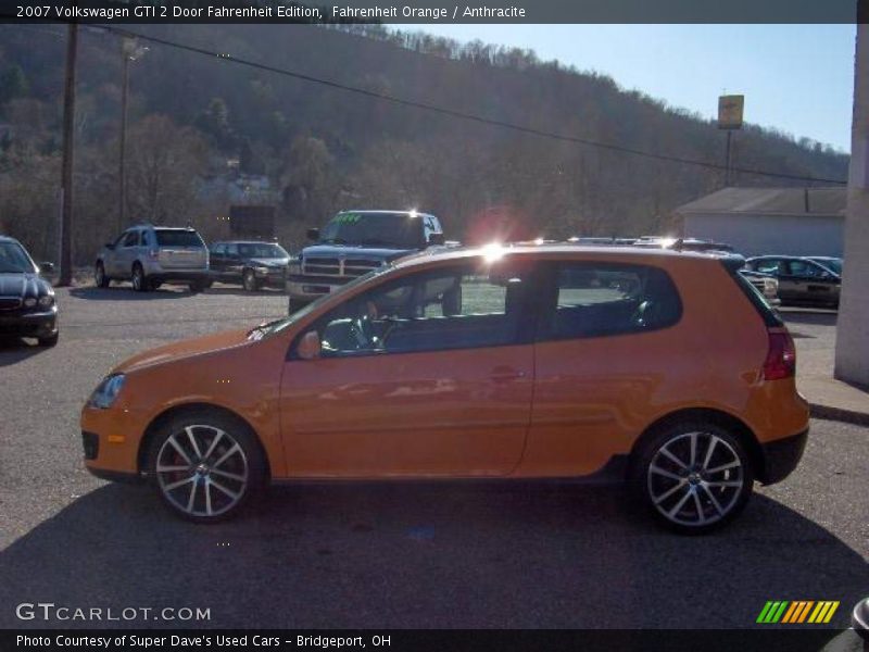 Fahrenheit Orange / Anthracite 2007 Volkswagen GTI 2 Door Fahrenheit Edition