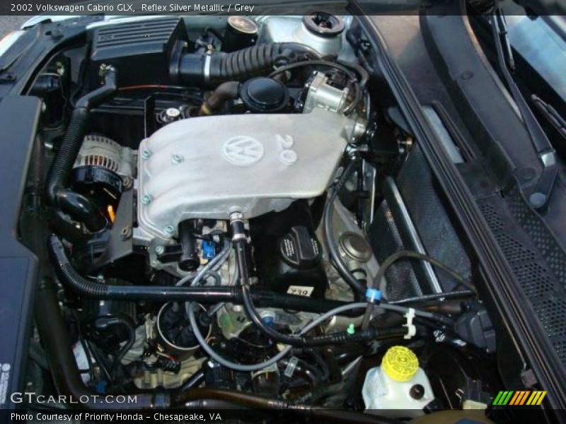 Reflex Silver Metallic / Grey 2002 Volkswagen Cabrio GLX
