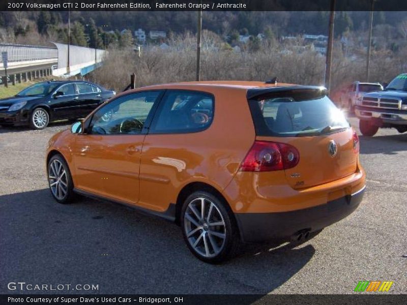 Fahrenheit Orange / Anthracite 2007 Volkswagen GTI 2 Door Fahrenheit Edition