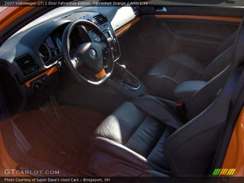 Fahrenheit Orange / Anthracite 2007 Volkswagen GTI 2 Door Fahrenheit Edition