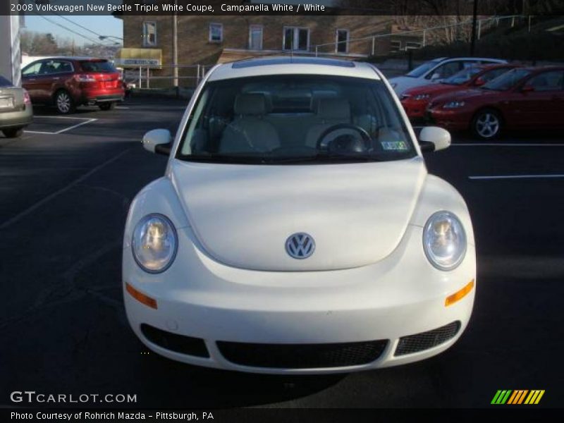 Campanella White / White 2008 Volkswagen New Beetle Triple White Coupe