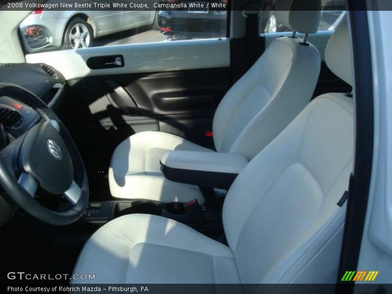 Campanella White / White 2008 Volkswagen New Beetle Triple White Coupe