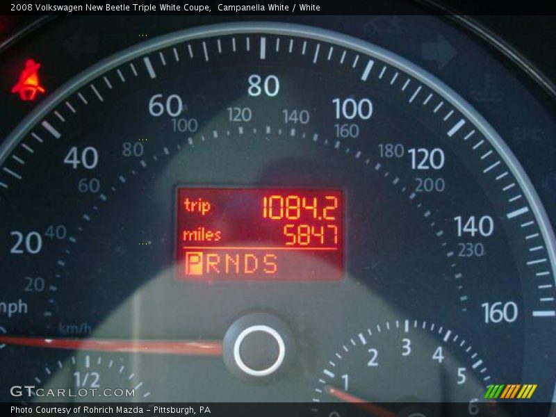 Campanella White / White 2008 Volkswagen New Beetle Triple White Coupe