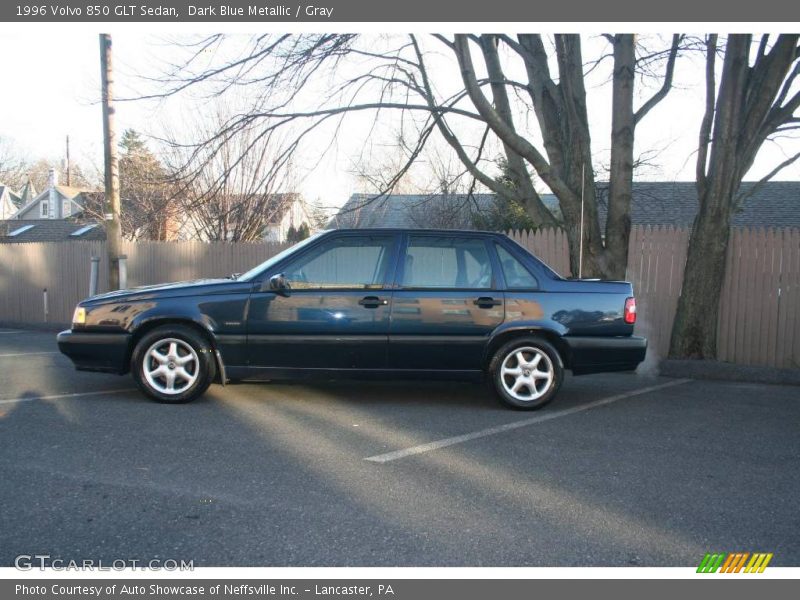 Dark Blue Metallic / Gray 1996 Volvo 850 GLT Sedan