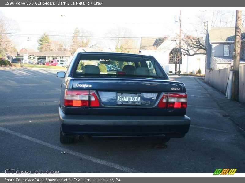 Dark Blue Metallic / Gray 1996 Volvo 850 GLT Sedan