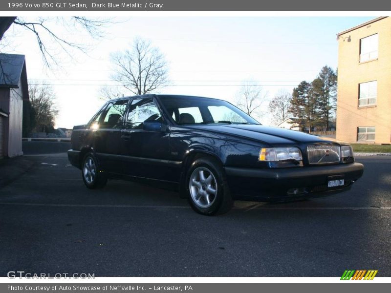 Dark Blue Metallic / Gray 1996 Volvo 850 GLT Sedan