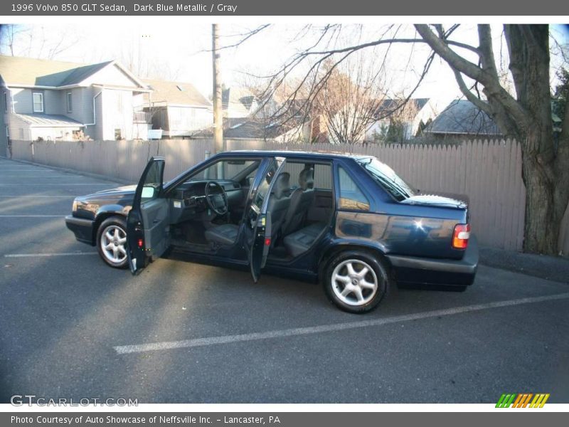 Dark Blue Metallic / Gray 1996 Volvo 850 GLT Sedan