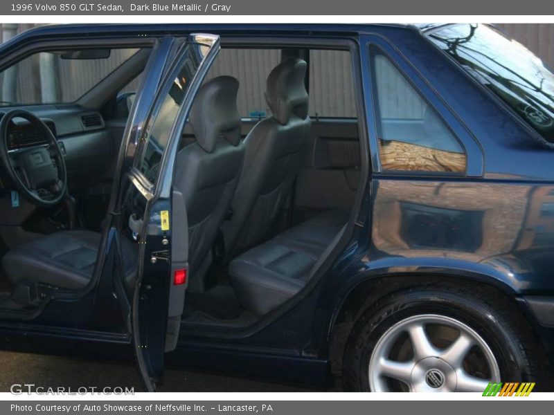 Dark Blue Metallic / Gray 1996 Volvo 850 GLT Sedan