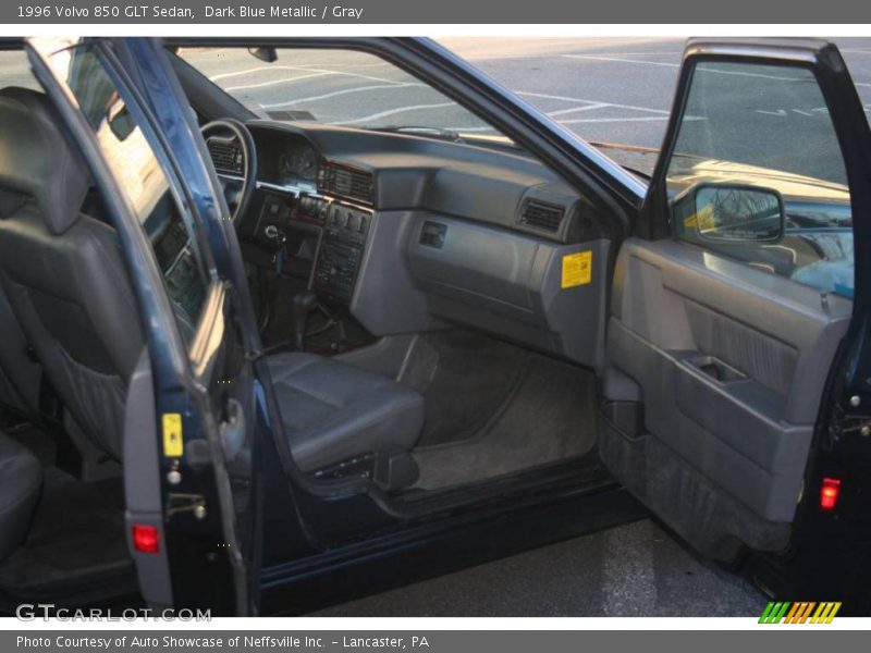 Dark Blue Metallic / Gray 1996 Volvo 850 GLT Sedan