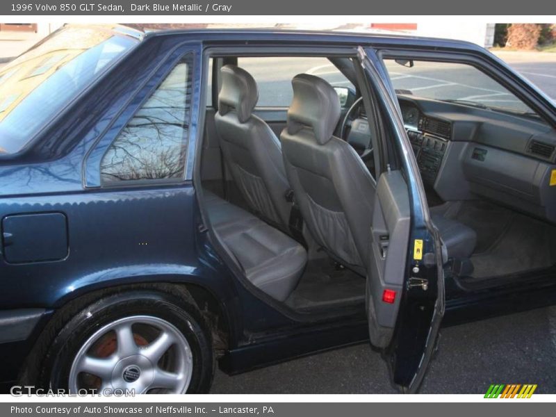 Dark Blue Metallic / Gray 1996 Volvo 850 GLT Sedan