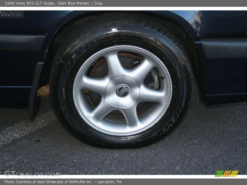Dark Blue Metallic / Gray 1996 Volvo 850 GLT Sedan