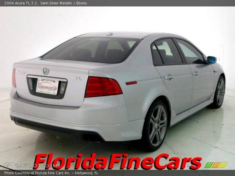 Satin Silver Metallic / Ebony 2004 Acura TL 3.2