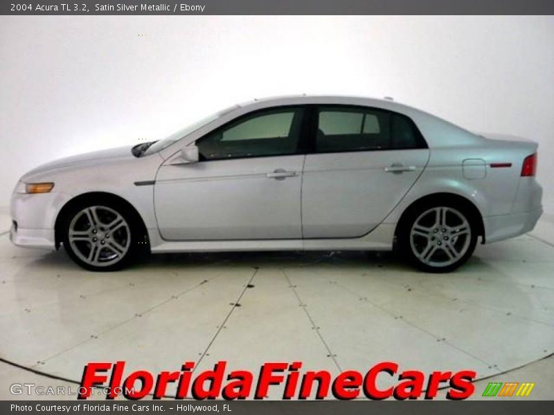 Satin Silver Metallic / Ebony 2004 Acura TL 3.2