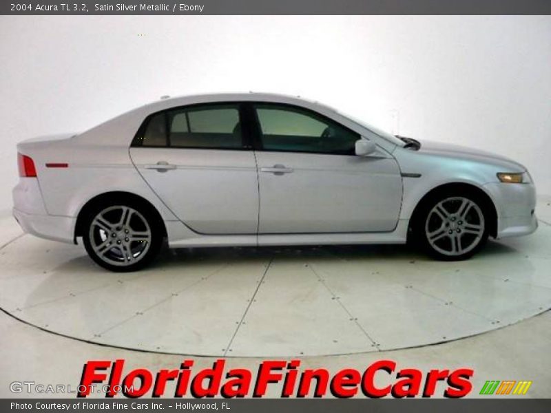 Satin Silver Metallic / Ebony 2004 Acura TL 3.2