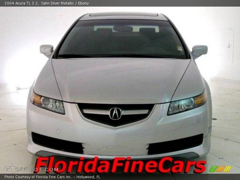 Satin Silver Metallic / Ebony 2004 Acura TL 3.2