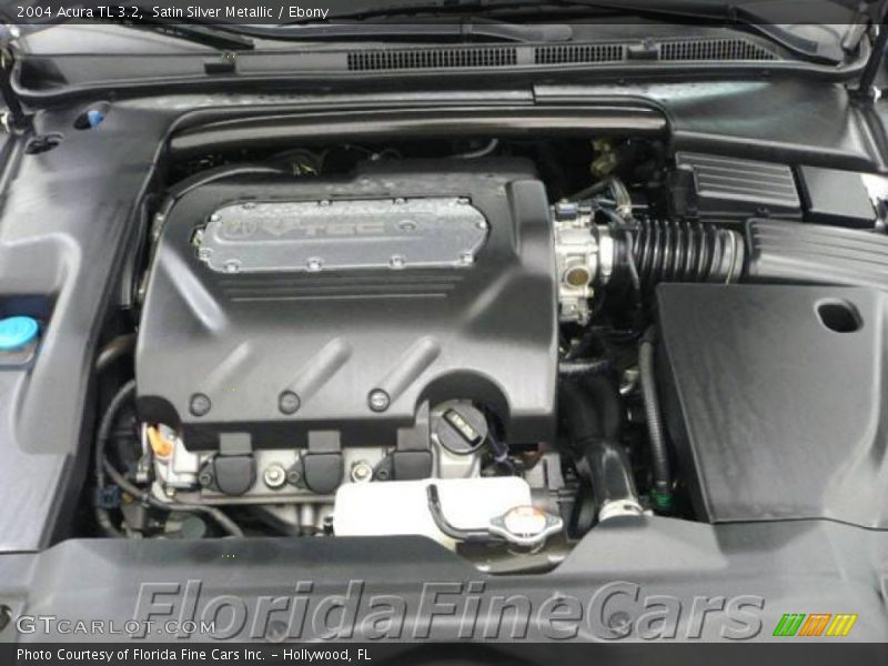 Satin Silver Metallic / Ebony 2004 Acura TL 3.2