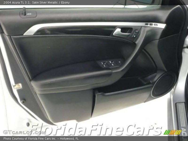 Satin Silver Metallic / Ebony 2004 Acura TL 3.2