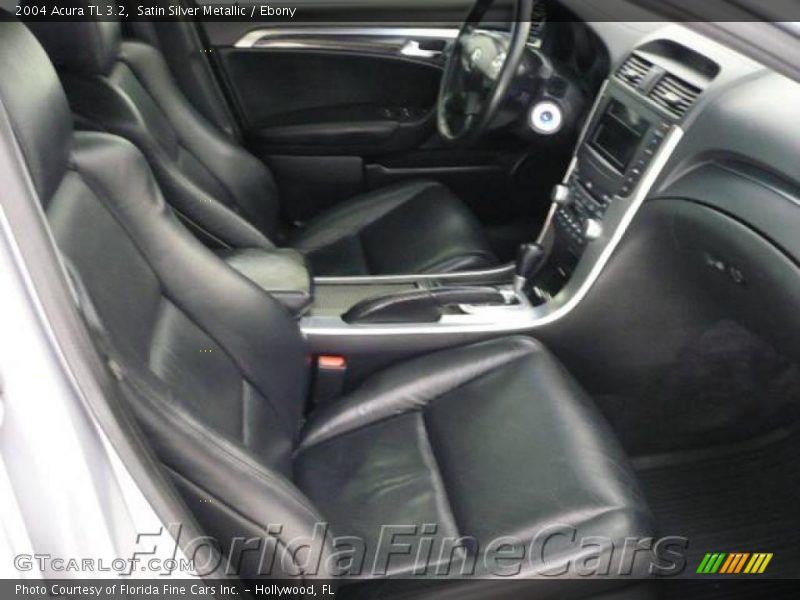 Satin Silver Metallic / Ebony 2004 Acura TL 3.2