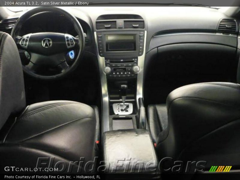 Satin Silver Metallic / Ebony 2004 Acura TL 3.2