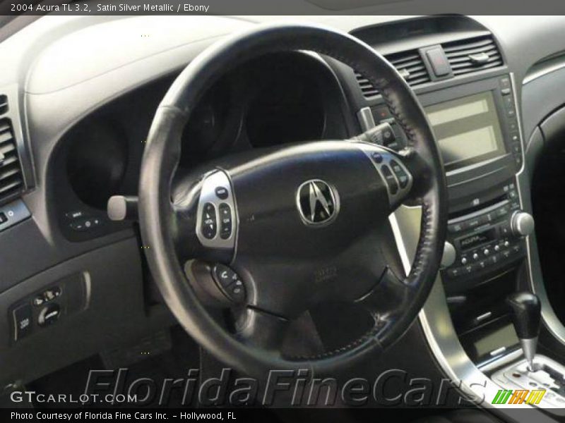 Satin Silver Metallic / Ebony 2004 Acura TL 3.2