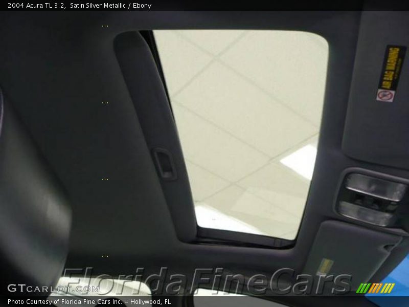 Satin Silver Metallic / Ebony 2004 Acura TL 3.2