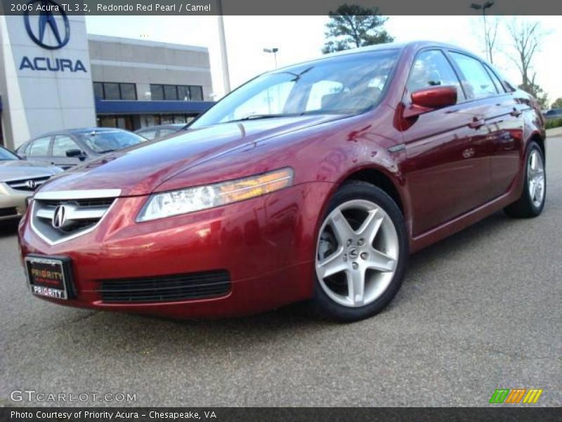 Redondo Red Pearl / Camel 2006 Acura TL 3.2