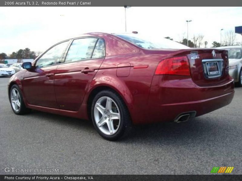 Redondo Red Pearl / Camel 2006 Acura TL 3.2