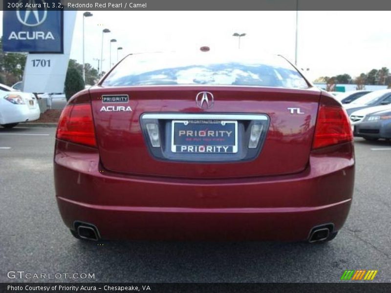 Redondo Red Pearl / Camel 2006 Acura TL 3.2