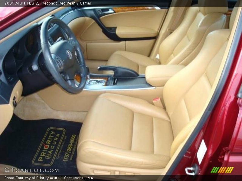 Redondo Red Pearl / Camel 2006 Acura TL 3.2