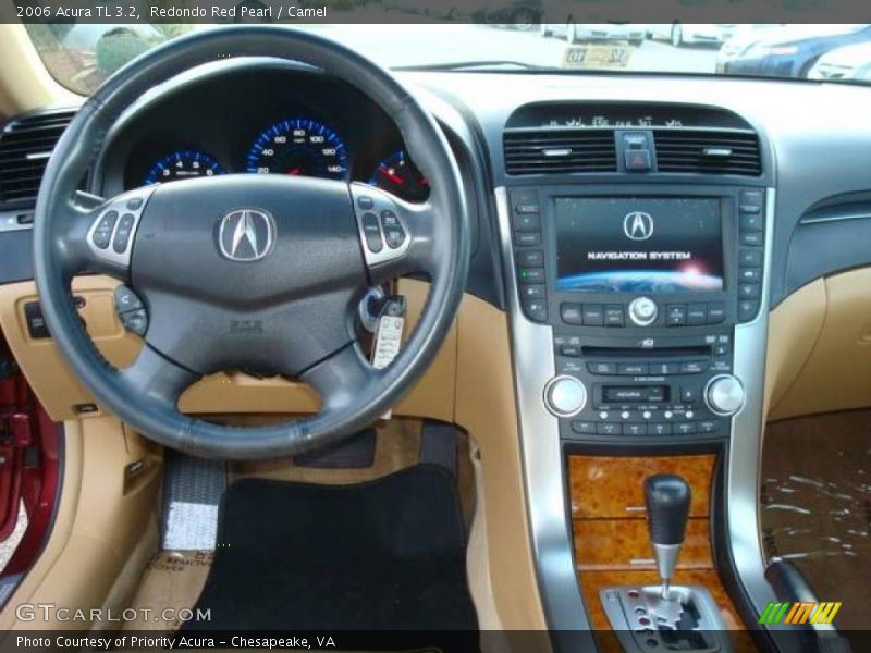 Redondo Red Pearl / Camel 2006 Acura TL 3.2