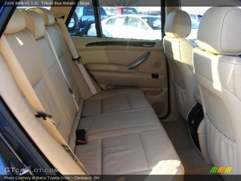 Toledo Blue Metallic / Beige 2006 BMW X5 3.0i