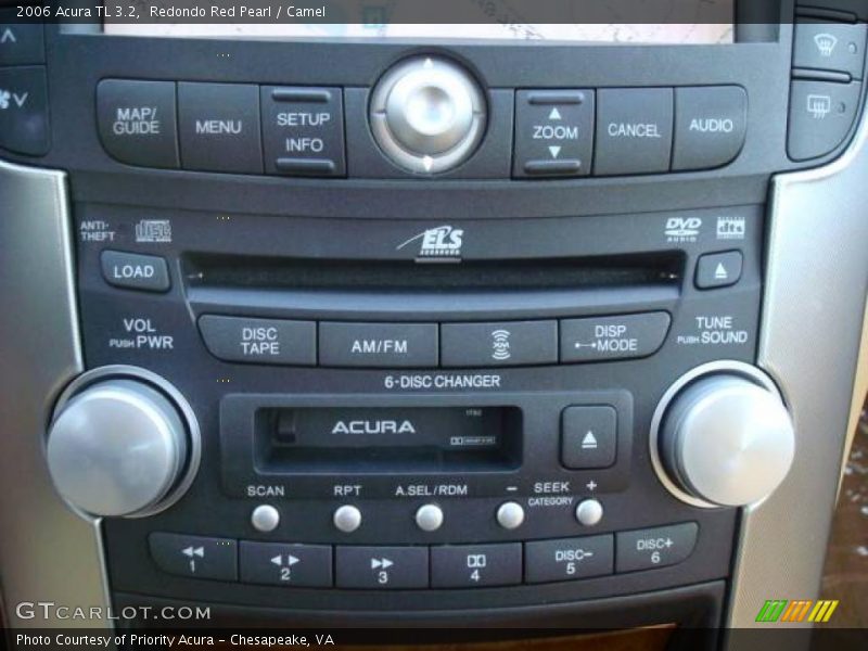 Redondo Red Pearl / Camel 2006 Acura TL 3.2