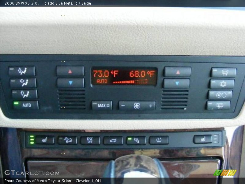 Toledo Blue Metallic / Beige 2006 BMW X5 3.0i
