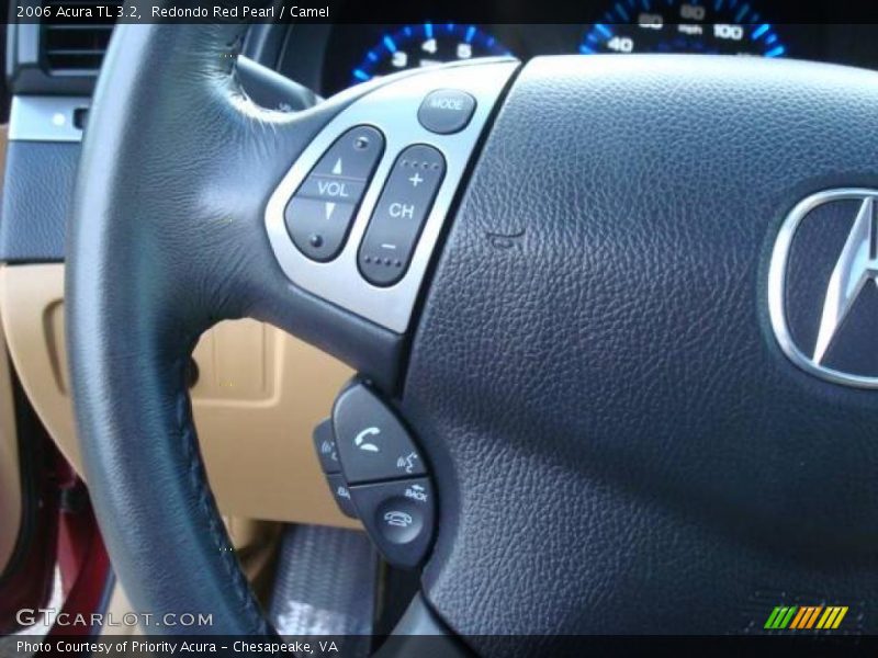 Redondo Red Pearl / Camel 2006 Acura TL 3.2