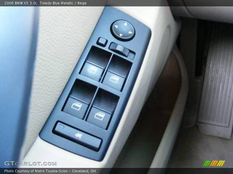 Toledo Blue Metallic / Beige 2006 BMW X5 3.0i