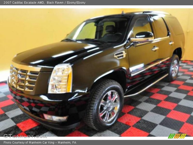Black Raven / Ebony/Ebony 2007 Cadillac Escalade AWD
