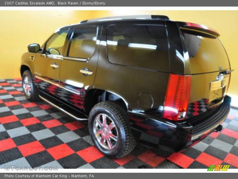 Black Raven / Ebony/Ebony 2007 Cadillac Escalade AWD