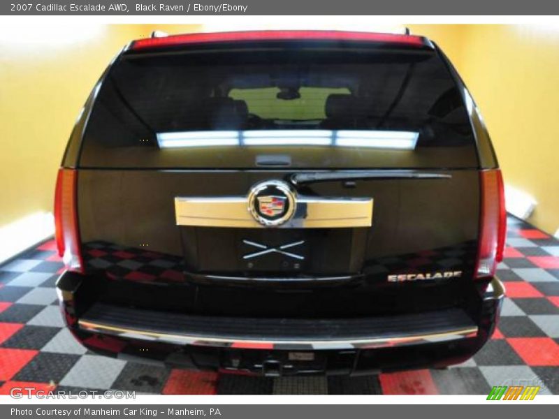 Black Raven / Ebony/Ebony 2007 Cadillac Escalade AWD