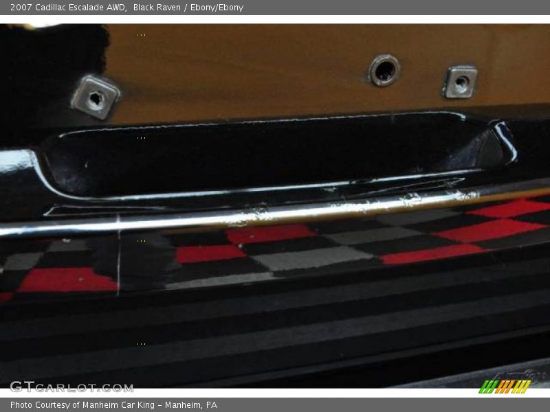 Black Raven / Ebony/Ebony 2007 Cadillac Escalade AWD