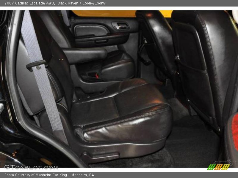 Black Raven / Ebony/Ebony 2007 Cadillac Escalade AWD