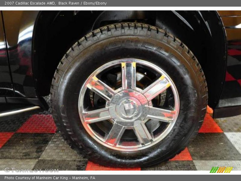 Black Raven / Ebony/Ebony 2007 Cadillac Escalade AWD
