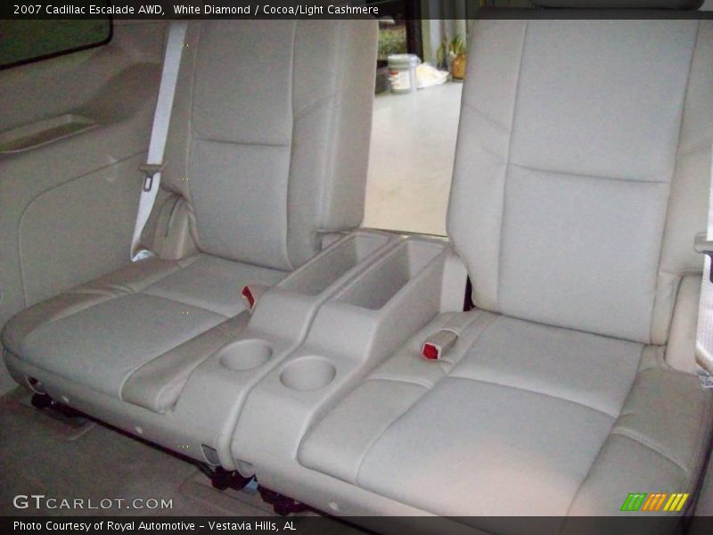 White Diamond / Cocoa/Light Cashmere 2007 Cadillac Escalade AWD