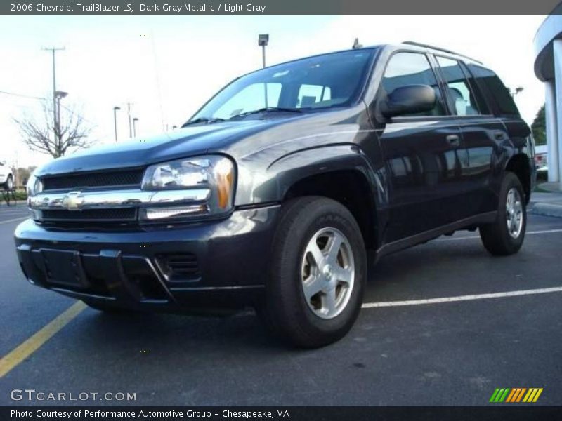 Dark Gray Metallic / Light Gray 2006 Chevrolet TrailBlazer LS
