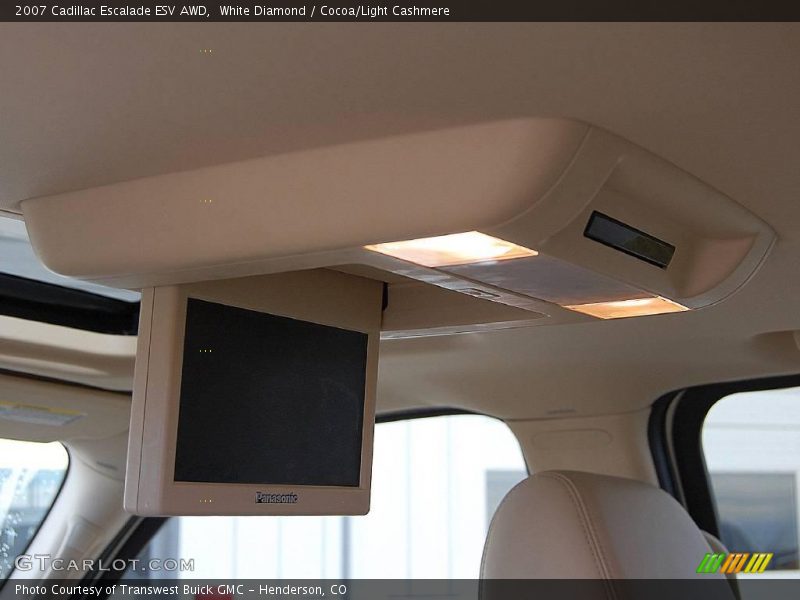 White Diamond / Cocoa/Light Cashmere 2007 Cadillac Escalade ESV AWD